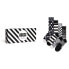 HAPPY SOCKS Classic Black & Whites Gift Set Half long socks 4 pairs