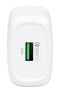 Фото #6 товара Manhattan Wall/Power Mobile Device Charger (Euro 2-pin) - USB-A Port - Output: 1x 18W (Qualcomm Quick Charge) - White - Phone Charger - Three Year Warranty - Box - Indoor - AC - 12 V - White