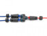 Delock 86808 - 1 x RJ45/2 x RJ45 - Black - Blue - Female - Straight - Plastic - Cat6a