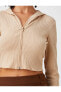 Фото #27 товара Кардиган Koton Crop Zip Hoodie