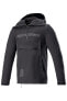 Motorradhoodie Alpinestars Sherpa Schwarz Reflex