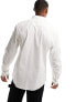 New Look long sleeve poplin shirt in white