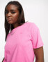 JJXX logo t-shirt in bright pink