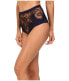 Фото #3 товара La Perla Women's Talisman High Waisted black Navy Brief Panties size Small