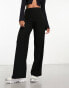 Фото #4 товара ONLY wide leg trouser in black