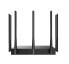 Фото #1 товара Tenda W30E AX3000 - Dual-band (2.4 GHz / 5 GHz) - Ethernet LAN - Black - Tabletop router