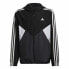 Фото #1 товара Детская спортивная куртка Adidas Coupe-Vent Colorblock Чёрный