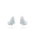 ფოტო #1 პროდუქტის Crystal Butterfly Lilia Stud Earrings