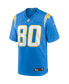 Фото #3 товара Men's Kellen Winslow Powder Blue Los Angeles Chargers Game Retired Player Jersey