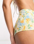 & Other Stories high waist bikini bottoms in mini floral print