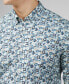 Фото #4 товара Men's Multicolor Floral Print Long Sleeve Shirt