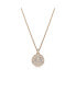 Фото #6 товара Swarovski white, Rhodium Plated or Rose-Gold Tone or Gold-Tone Meteora Layered Pendant Necklace