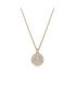 Swarovski white, Rhodium Plated or Rose-Gold Tone or Gold-Tone Meteora Layered Pendant Necklace - фото #6