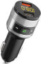 Фото #1 товара FM-передатчик для автомобиля ZeaLife Car Phone Adapter Music, серый