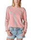 Фото #1 товара Women's Breton Striped Cotton Long-Sleeve T-Shirt