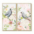 Фото #1 товара Картина DKD Home Decor 60 x 4 x 120 cm Цветы Shabby Chic (2 штук)