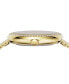 Фото #2 товара Часы Versace Lea Gold-Tone Stainless Steel Watch