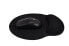 V7 MP03BLK - Black - Monochromatic - Memory foam - Rubber - Wrist rest - Non-slip base