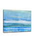 'Eastern Shores' Abstract Ocean Canvas Wall Art, 20x30"