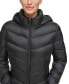 Women's Packable Hooded Puffer Coat, Created for Macy's Черный, S - фото #4