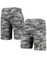 Фото #1 товара Men's Charcoal, Gray Purdue Boilermakers Camo Backup Terry Jam Lounge Shorts