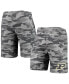 ფოტო #1 პროდუქტის Men's Charcoal, Gray Purdue Boilermakers Camo Backup Terry Jam Lounge Shorts