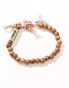 Classics 77 earthland bead and cord bracelet in brown - фото #2