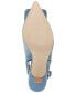 ფოტო #5 პროდუქტის Women's Cerra Pointed-Toe Buckled Slingback Pumps