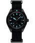 Фото #5 товара Men's Swiss Automatic DS Super PH500M Black Synthetic Strap Watch 43mm