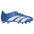 Белые мужские бутсы Adidas Predator Accuracy.4 FXG для футбола Broyal / Ftwwht / Bliblu, 44 - фото #2