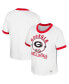 Фото #1 товара Women's x Wrangler White Distressed Georgia Bulldogs Freehand Ringer T-shirt