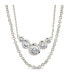 Фото #1 товара Sterling Forever cubic Zirconia Eileen Layered Necklace