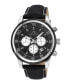 ფოტო #1 პროდუქტის Men's Arthur Genuine Leather Band Watch 1091AARL