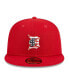 Фото #4 товара Men's Red Detroit Tigers 2023 Fourth of July 59FIFTY Fitted Hat