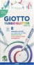 Giotto Pisaki Giotto turbo glitter 8 szt brokatowo-pastelowe 426300