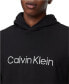 Фото #4 товара Calvin Klein Men's Relaxed Fit Standard Logo Terry Hoodie Black L