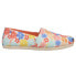 Фото #1 товара TOMS Alpargata Floral Slip On Womens Beige Flats Casual 10017949T