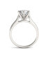 ფოტო #3 პროდუქტის Moissanite Solitaire Engagement Ring 1-1/2 ct. t.w. Diamond Equivalent in 14k White Gold or 14k Yellow Gold