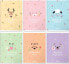 Herlitz Zeszyt A5 32 kartki w 3 linie kolorową bez marg Pastel Cute HERLITZ 10szt