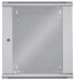 Фото #7 товара Intellinet Network Cabinet - Wall Mount (Standard) - 12U - Usable Depth 260mm/Width 510mm - Grey - Flatpack - Max 60kg - Metal & Glass Door - Back Panel - Removeable Sides - Suitable also for use on desk or floor - 19",Parts for wall install (eg screws/rawl plugs) n