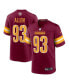 ფოტო #4 პროდუქტის Big Boys Jonathan Allen Burgundy Washington Commanders Game Jersey