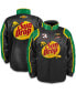 ფოტო #1 პროდუქტის Men's Black Dale Earnhardt Jr. Sun Drop Nylon Uniform Full-Snap Jacket