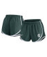 Women's Green Michigan State Spartans Primetime Tempo Performance Shorts