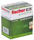 Фото #6 товара fischer UX - Wall plug - Brick - Concrete - Gypsum block - Gypsum fiber board - Nylon - Nylon - Green - 6 mm