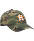 ფოტო #4 პროდუქტის Men's Camo Houston Astros Team Clean Up Adjustable Hat