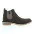 Fly London Roni RONI040FLY-004 Mens Green Suede Slip On Chelsea Boots