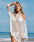 Фото #3 товара Women's Oversized Boat Neck Cut-Out Cover-Up
