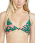 ფოტო #1 პროდუქტის Juniors' Leaf Ur Life Knotted Bikini Top