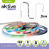 AKTIVE Self Adhesive Multicolored Solar Led Strips