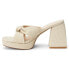 Фото #3 товара COCONUTS by Matisse Esme Platform Womens Beige Dress Sandals ESME-123